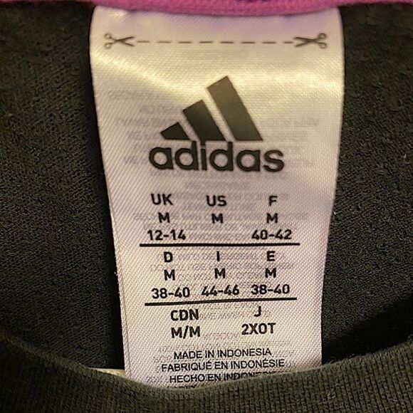 Adidas Women's Size Medium T-shirt New Whatevs Sarcastic Shirt Classic Basic - Picture 2 of 8